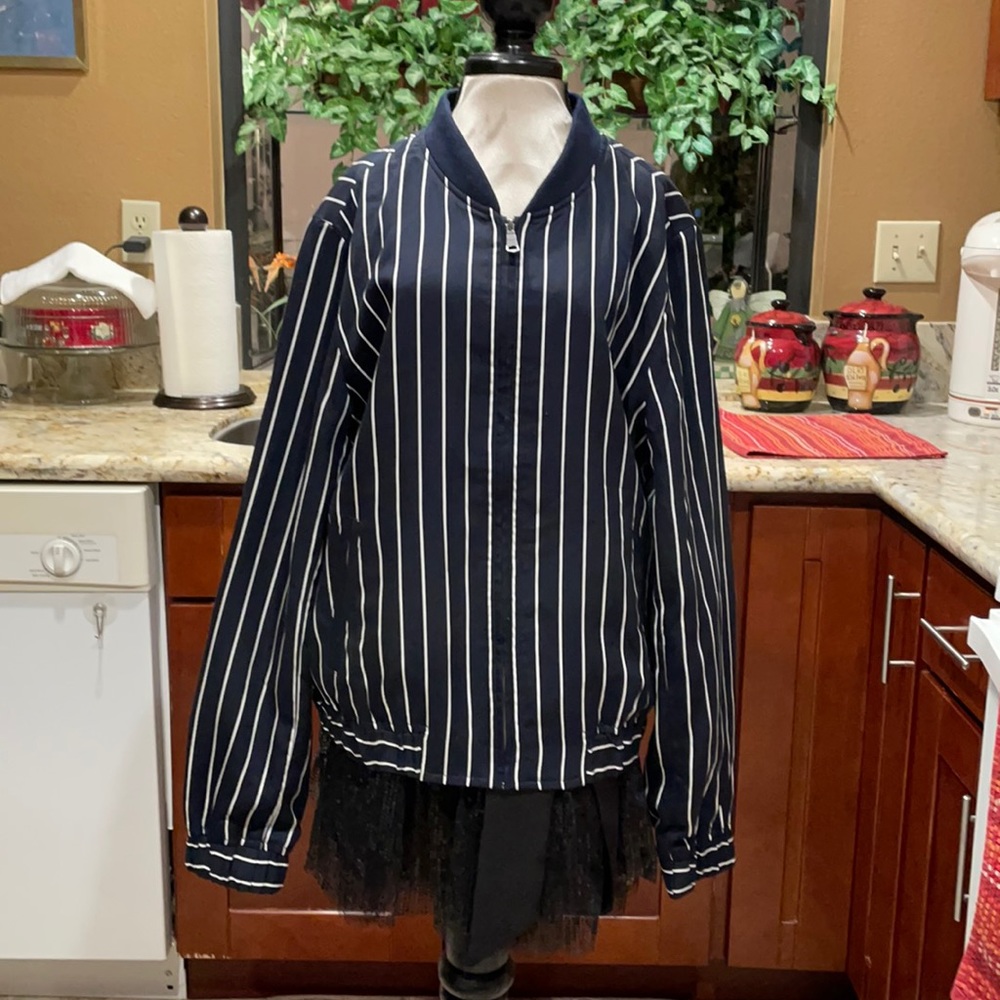 Banana Republic Navy Blue Lightweight Jacket